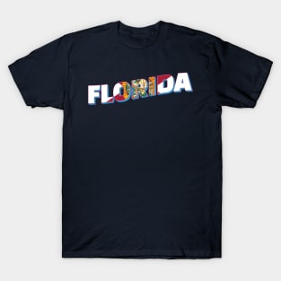 Florida vintage style retro souvenir T-Shirt